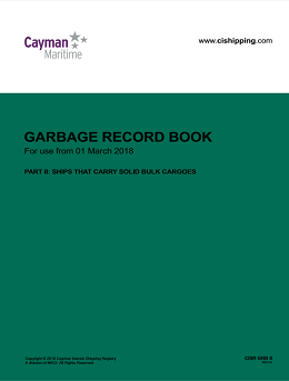 Cover of Garbage Record Book Part 2