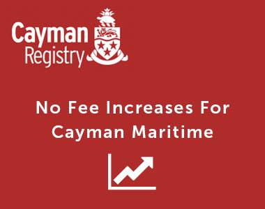 No Fee Increases For Cayman Maritime Thumbnail 